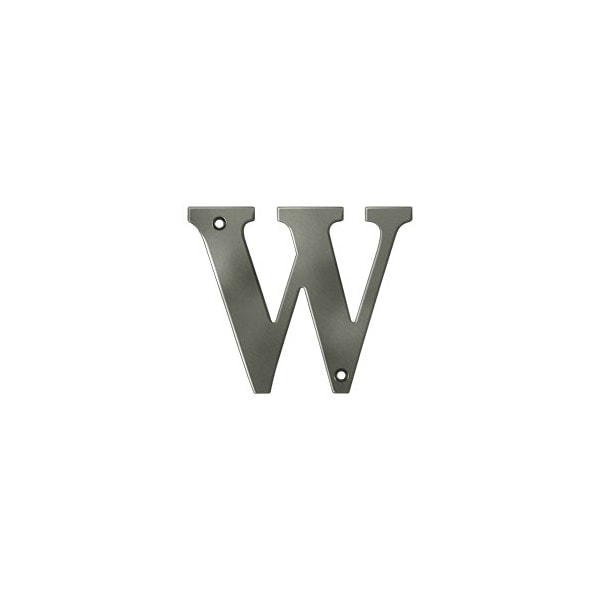 4 Residential Letter W, 10PK
